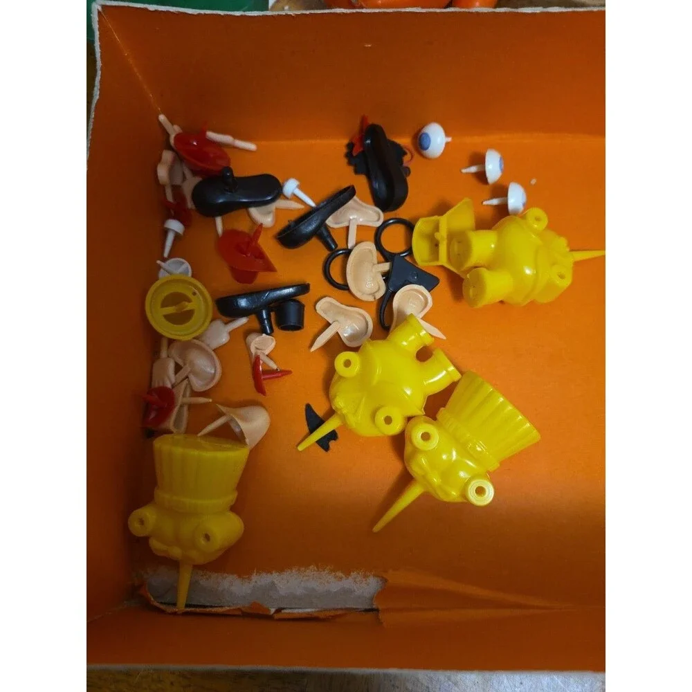 1960s Hasbro Mr Potato Heads Tooty Frooty Friends 50 Pieces in Original Box